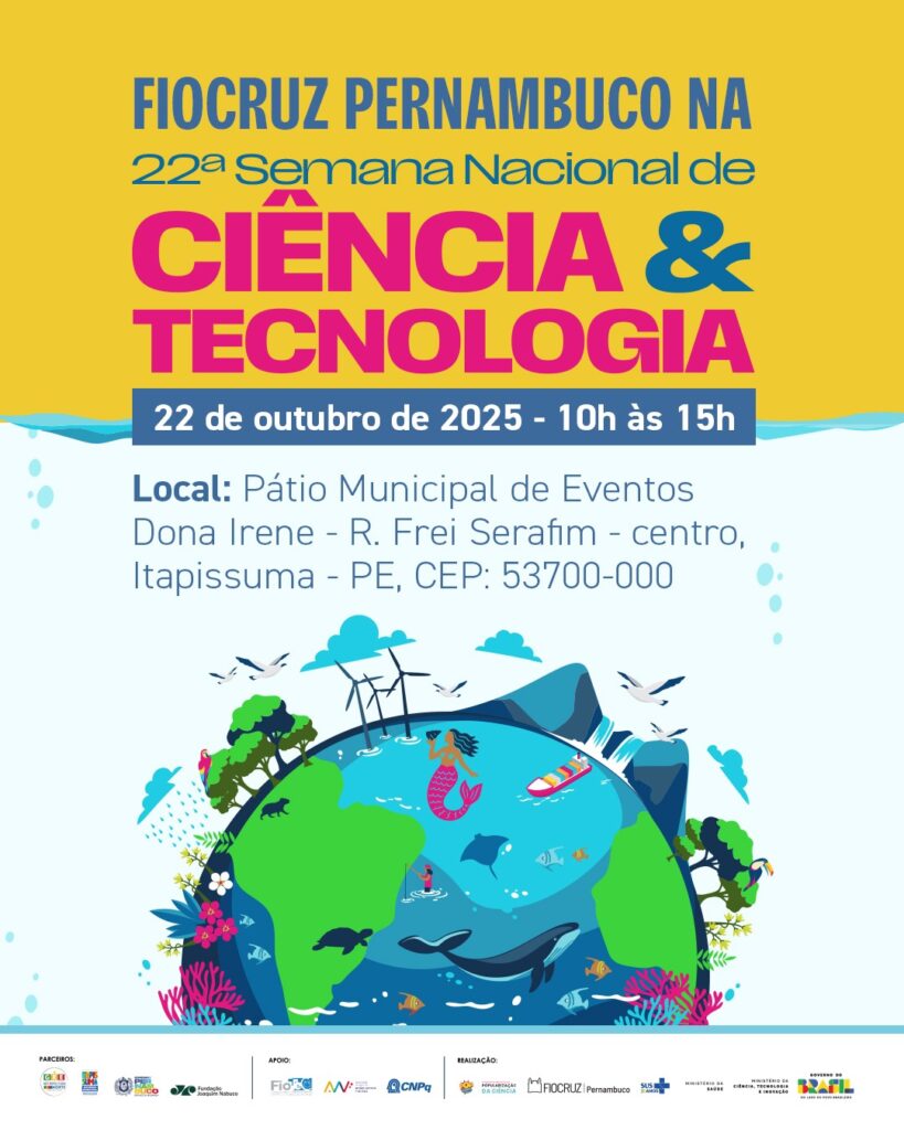 Fiocruz Pernambuco leva programação da Semana Nacional de Ciência e Tecnologia a Itapissuma